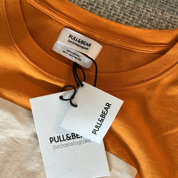NWT PULL&BEAR Oversized Graphic Tee - Picture 5 of 9